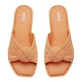 Womens Apricot Plush Sandals