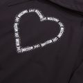 Womens Black Heart Hoodie Dress 31624 by Love Moschino from Hurleys