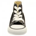 Infant Black Chuck Taylor All Star Hi (2-9) 49691 by Converse from Hurleys