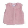 Infant Rose Faux Fur Gilet 48392 by Mayoral from Hurleys
