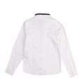 Boys White Logo Tape Collar L/s Shirt 77541 by Emporio Armani from Hurleys