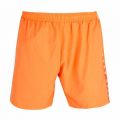Mens Bright Orange Seabream Taped Logo Swim Shorts 26782 by BOSS from Hurleys