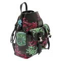 Womens Black Baroque Mix Print Backpack 49124 by Versace Jeans Couture from Hurleys