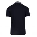 Mens Very Dark Navy Meadtastic Tipped S/s Polo Shirt 102340 by Luke 1977 from Hurleys