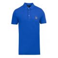 Casual Mens Medium Blue Passenger Slim Fit S/s Polo Shirt 55001 by BOSS from Hurleys