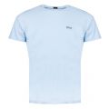 Athleisure Mens Blue Tee Small Logo S/s T Shirt 26630 by BOSS from Hurleys