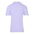 Mens Open Blue S/s Tee Curved T Shirt 109892 by BOSS from Hurleys