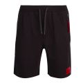 Mens Black Dactus Sweat Shorts 73604 by HUGO from Hurleys
