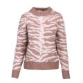 Womens Fungi Viellie Animal Knitted Jumper 97218 by Vila from Hurleys