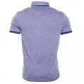 Mens Blue Abadaba Oxford S/s Polo Shirt