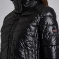 Womens Black Premium Hyde Quilted Jacket 46717 by Barbour International from Hurleys