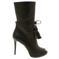 Micahel Kors Womens Black Rosalie Open Toe Heeled Boots 9277 by Michael Kors from Hurleys