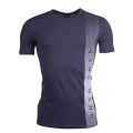Mens Charcoal Big Logo Beach S/s Tee Shirt 10001 by BOSS from Hurleys