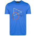 Athleisure Mens Bright Blue Tee 9 S/s T Shirt 38773 by BOSS from Hurleys