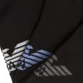 Mens Black Multi 3 Pack Trainer Socks 48072 by Emporio Armani Bodywear from Hurleys