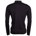 Mens Black Woolpak L/s Polo Shirt 14261 by Ted Baker from Hurleys