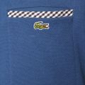 Mens Blue Pocket Trim Regular Fit S/s Polo Shirt 29385 by Lacoste from Hurleys