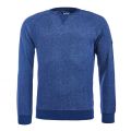 Mens Insignia Blue Skyway Crew Sweat Top 10372 by Barbour International from Hurleys