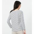 Womens Cream Stripe Harbour Luxe Bee L/s T Shirt 99513 by Joules from Hurleys