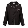Womens Black Paquita Satin Lounge Shirt 94923 by Juicy Couture from Hurleys