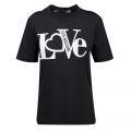 Womens Black Love Moschino Love S/s T Shirt 101386 by Love Moschino from Hurleys