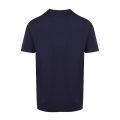 Athleisure Mens Navy Tee 4 Logo S/s T Shirt 73594 by BOSS from Hurleys