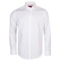 Mens Open White C-Gordon Regular L/s Shirt 24689 by HUGO from Hurleys