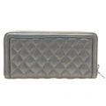 Womens Silver Quilted Purse 66084 by Love Moschino from Hurleys
