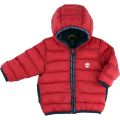 Baby Red Hooded Puffer Jacket