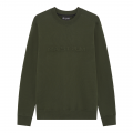 Mens Oil Slick Embossed Logo Sweat Top 100634 by MA.STRUM from Hurleys