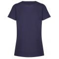 Womens Black Iris Metallic Logo S/s T Shirt 39191 by Tommy Jeans from Hurleys