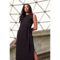 Womens Black Hallstatt Midi Dress 88259 by Barbour International from Hurleys