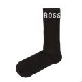 Mens Black 2 Pack Sports Socks 31939 by BOSS from Hurleys
