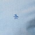 Mens Director Blue Oxford Slim Fit L/s Shirt 31288 by Original Penguin from Hurleys
