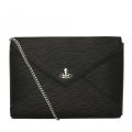Womens Black Polly Pouch Clutch 92980 by Vivienne Westwood from Hurleys