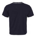 Womens Twilight Navy Branded Neck S/s T Shirt 58085 by Tommy Jeans from Hurleys