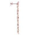 Womens Rose Gold & Crystal Rizza Rivoli Cry Drop Earrings 16024 by Ted Baker from Hurleys