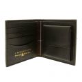 Lifestyle Mens Black Grain Leather Wallet 12359 by Barbour from Hurleys