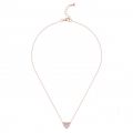 Womens Rose Gold Pave Crystal Heart Pendant 18344 by Ted Baker from Hurleys