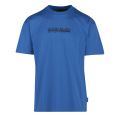 Mens Skydiver Blue S-Sbox 3 S/s T Shirt 108602 by Napapijri from Hurleys