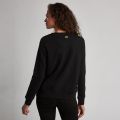 Womens Black Rally Overlayer Sweat Top 56287 by Barbour International from Hurleys