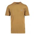 Mens Khaki Classic Zebra Regular Fit S/s T Shirt 99195 by PS Paul Smith from Hurleys
