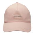 Womens Blush Small Logo Cap 89199 by Calvin Klein from Hurleys