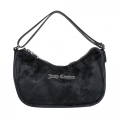Womens Black Kendra Velour Bag 107268 by Juicy Couture from Hurleys