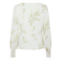 Womens Cream Philiis Deco Print V Neck Top 87296 by Ted Baker from Hurleys