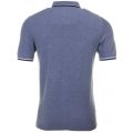 Mens Carbon Blue Twin Tipped S/s Polo Shirt 59167 by Fred Perry from Hurleys