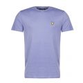 Mens Indigo Blue Branded S/s T Shirt 33288 by Lyle & Scott from Hurleys