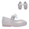 Girls Pearl Opal Mini Sweet Love Princess Shoes (4-9) 81087 by Mini Melissa from Hurleys