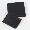 Mens Black Wallet & Card Holder Gift Set 93777 by Barbour from Hurleys