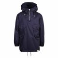 Mens Navy Overhead Hooded Jacket 57520 by Pretty Green from Hurleys